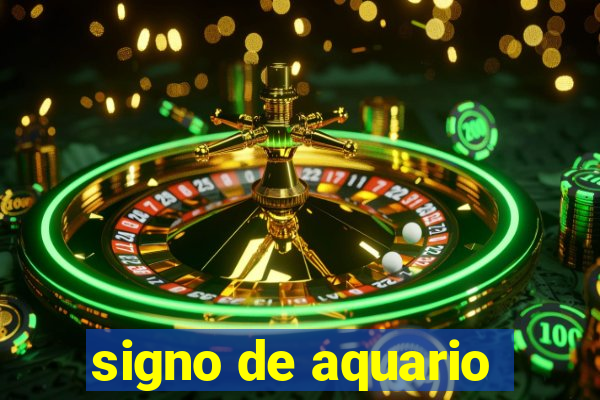 signo de aquario